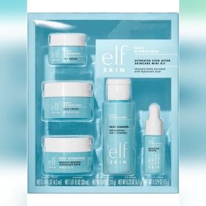 e.l.f. Skin Holy Hydration Skincare Mini Kit - Blue and White